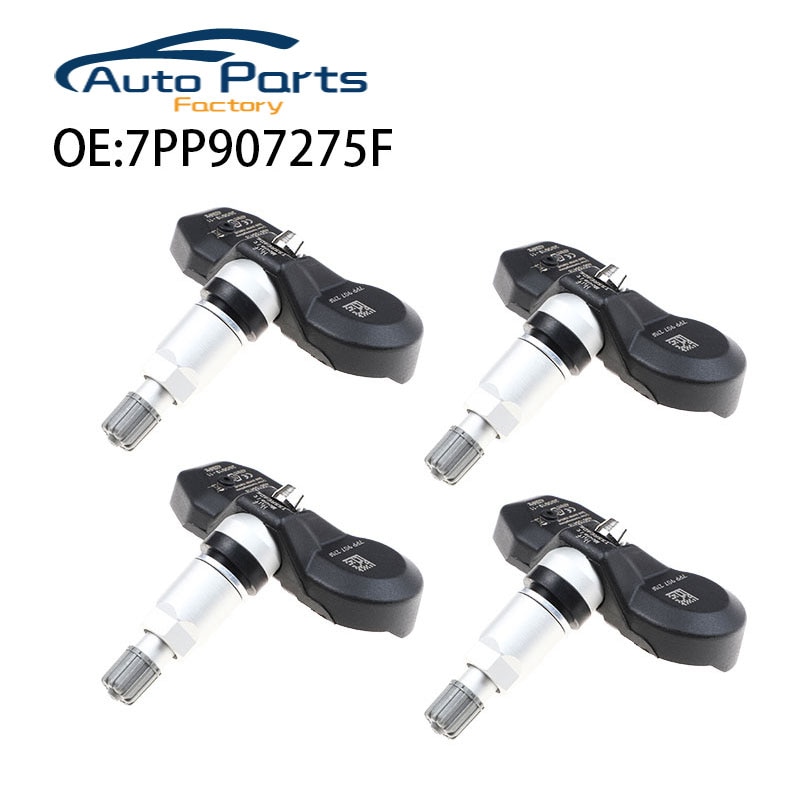 

Датчик давления в шинах для Volkswagen Audi A6 Q7 R8 RS4 S4 S6 Porsche TPMS 7PP907275F 4F0907275 4F0907275B, 4 шт.