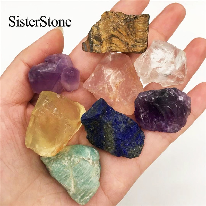

8 шт. необработанный кварц Sisterstone