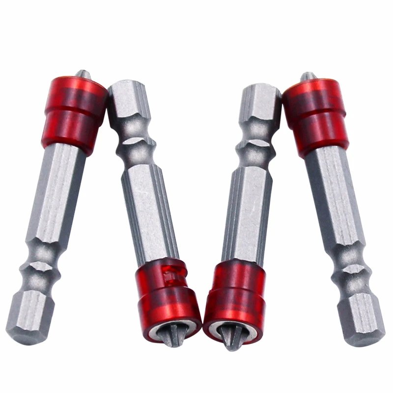 

Набор Из 4 Магнитных Держателей Бит Для Электрических Отверток Шестигранные Ключи Для Установки В Гипсокартоне Одноголовочный...