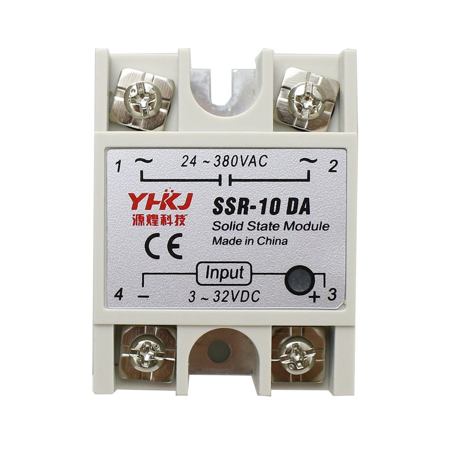 

Твердотельное реле Φ 10A фактически 3-32V DC TO 24-380V AC SSR 10DA реле, твердотельный регулятор сопротивления
