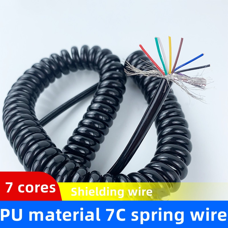 

Экранирующий провод MYYONG, медный, PUR, 7 жил, 22 AWG, 0.3 мм, 1-10 м