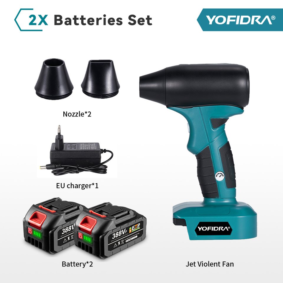 

YOFIDRA Бесщеточный воздуходувка 18В Makita