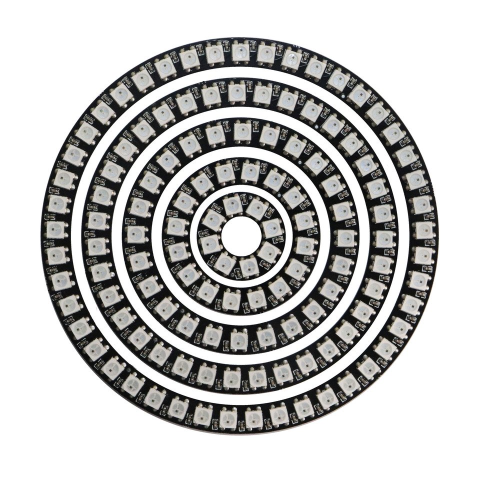 

Светодиодные кольца TNALANT WS2812B RGB 8/16/24/35/45 шт DC5V