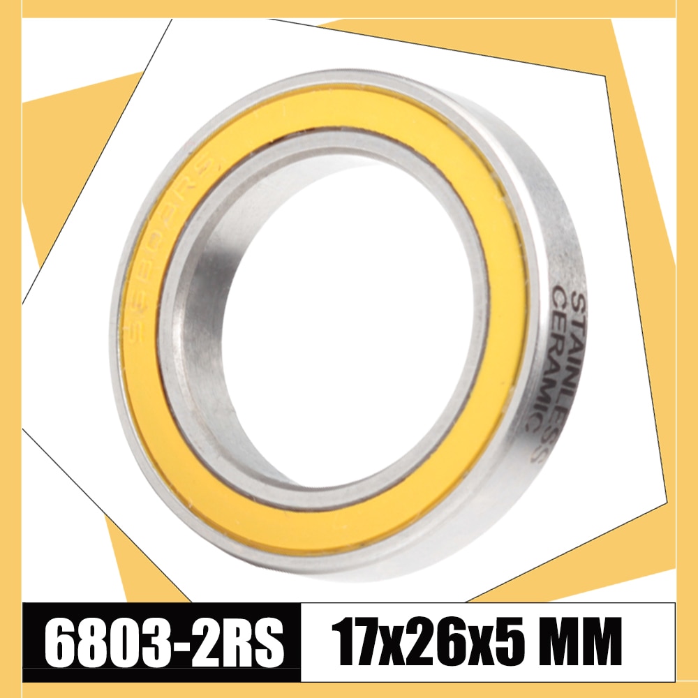 

Подшипник 6803RS 17x26x5 мм нержавеющая сталь