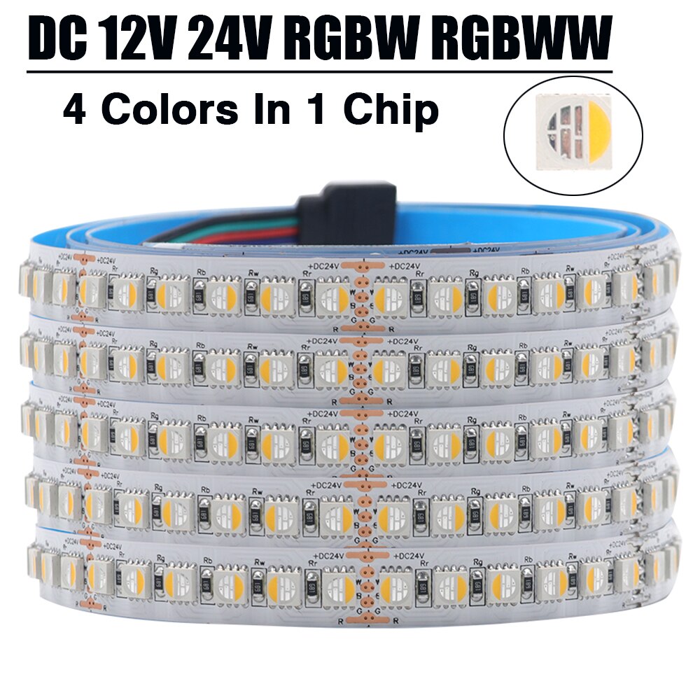 

RGBCW RGBW светодиодная лента 12В/24В 5м
