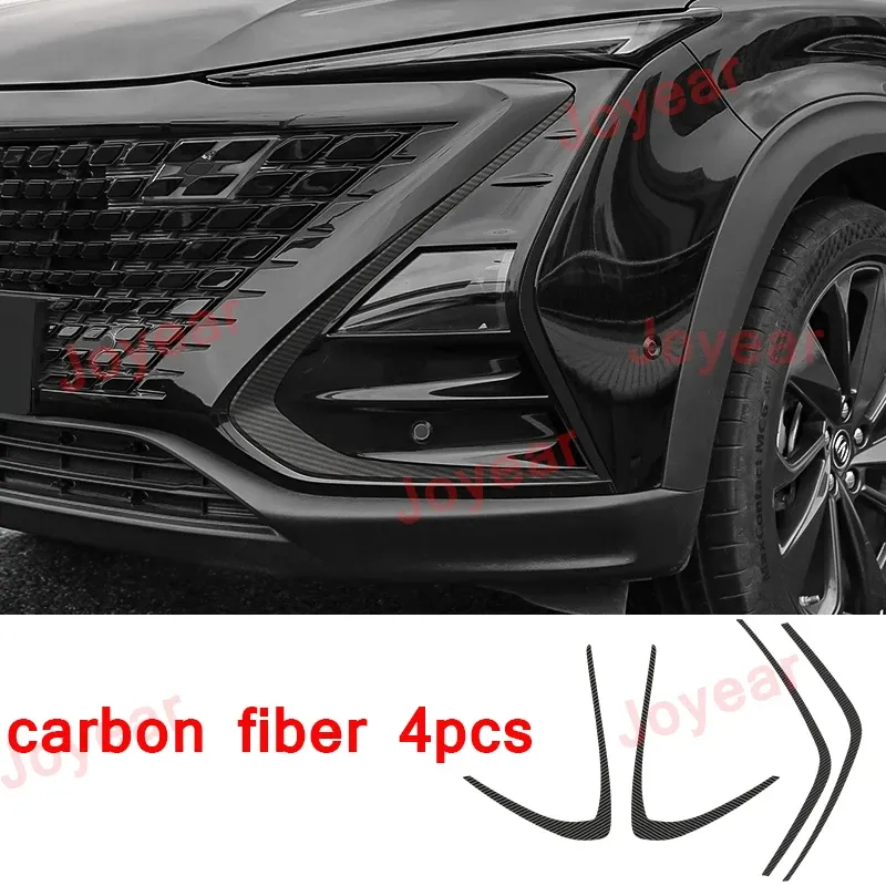 

Для Changan UNIT UNI-T 2020-2022 Автомобильная фара, угловая защита, декоративная наклейка, противотуманная модель, передний бампер, модифицированные аксессуары для автомобиля