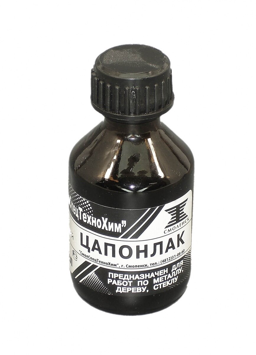 

Цапон лак черный, флакон 30 мл
