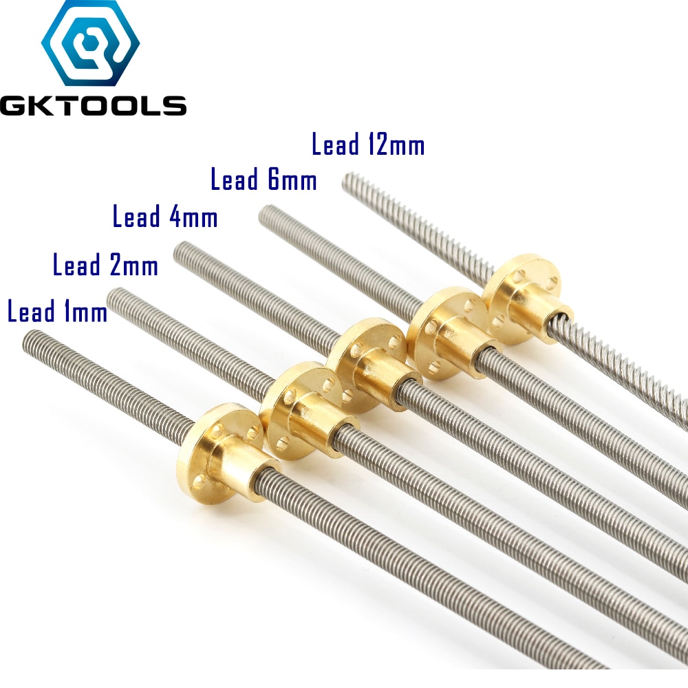 

Винт Т8 GKTOOLS нержавеющая сталь 304 200 мм