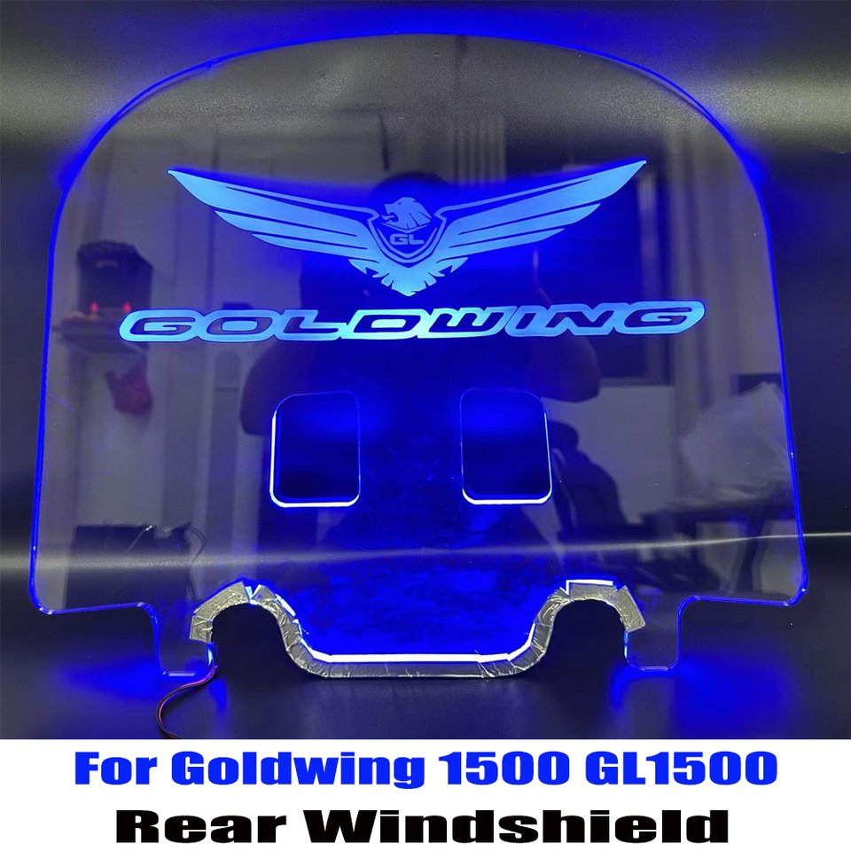 

Goldwing 1500 GL 1500 аксессуары для Honda Goldwing 1500 лобовое стекло мотоцикла воздушный дефлектор задний спойлер ветровое стекло акрил