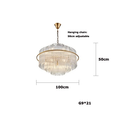 

LED люстра NoEnName_Null круглый овальный