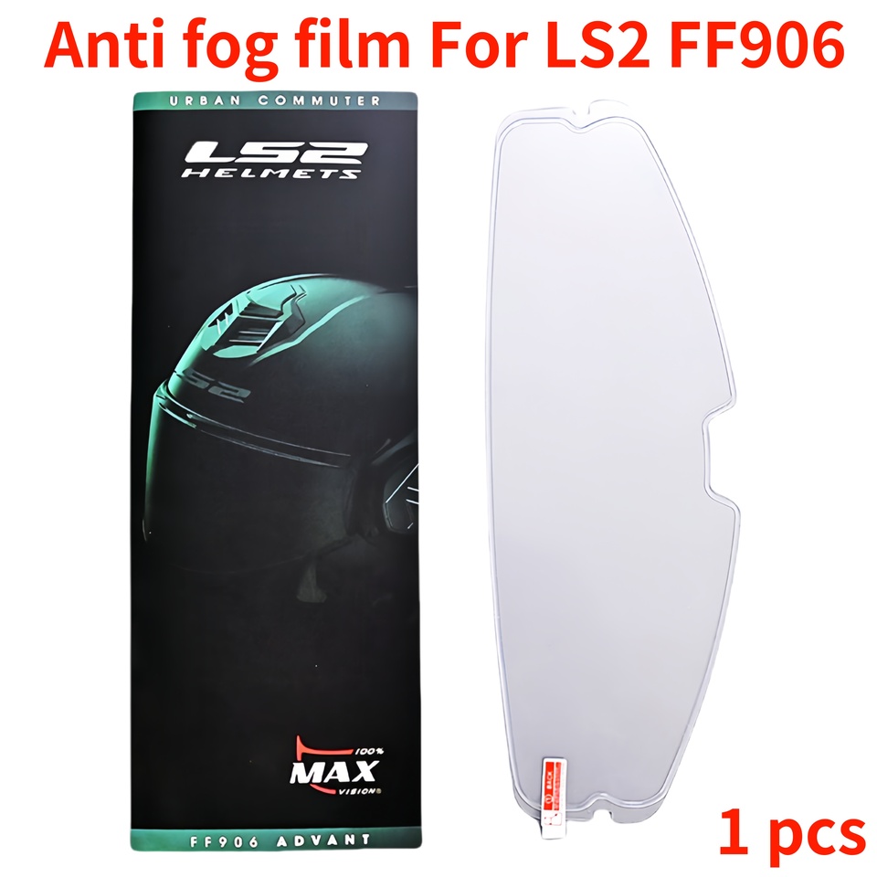 

Противотуманная пленка ff906 для LS2 FF906 Advant Flip Up, полнолицевые шлемы, вставки для козырька шлема, прозрачная противотуманная нашивка