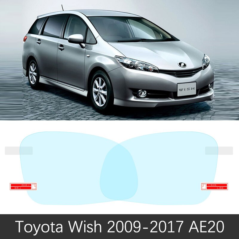

Для Toyota Wish 2003 ~ 2017 10 20 AE10 AE20 противотуманная пленка зеркало заднего вида непромокаемая противотуманная пленка аксессуары 2008 2009 2010 2016