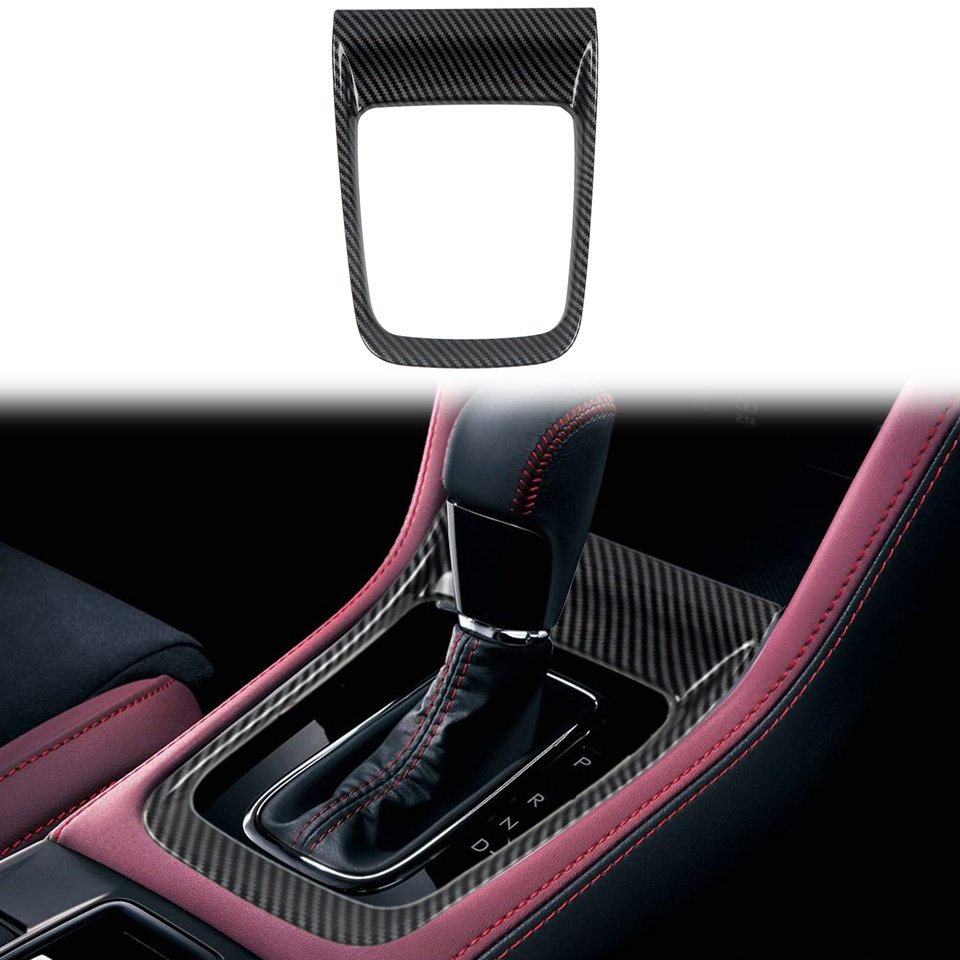 

Для Subaru WRX STi 2014-2021, Levorg 2014-2019 Carbon Black, панель автоматического переключения передач, декоративная крышка, накладка, автомобильные аксессуары