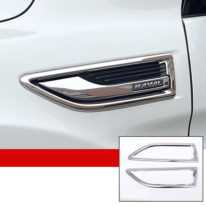 

Для GWM Haval Hover H9 2015-2022 автомобильный Стайлинг внешняя Передняя воздушная Рама боковая наклейка дверь ABS блестки Модификация аксессуары