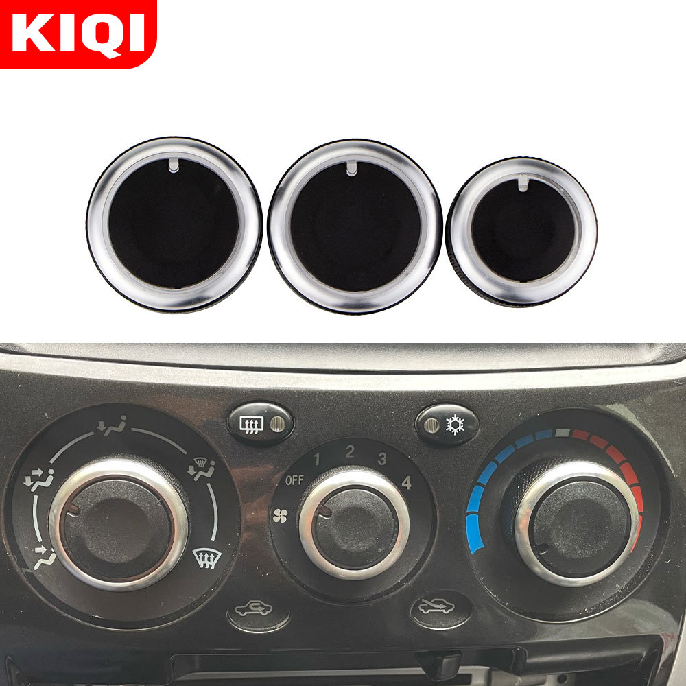 

KIQI ручки кондиционера для Mitsubishi Triton 2006 - 2014 3 шт./компл. ручка кондиционера автомобиля, регулятор тепла, ручка, аксессуары