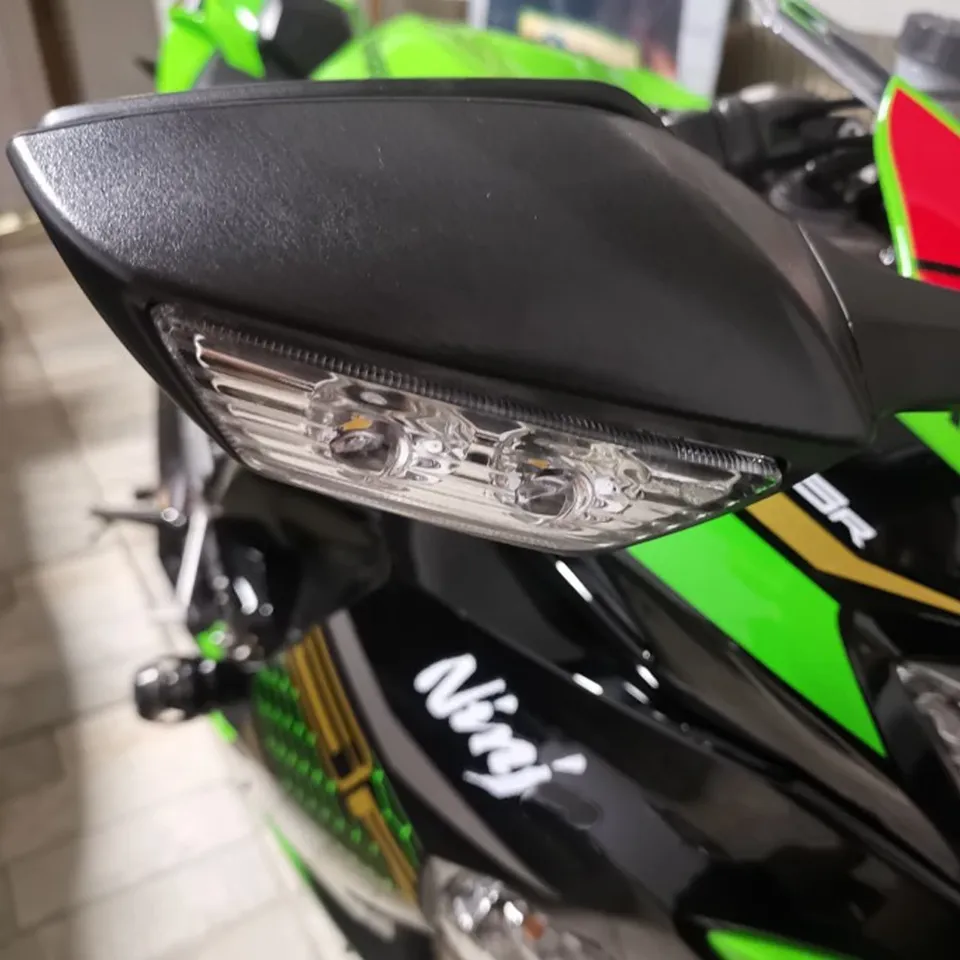 

Зеркала заднего вида ZX6R, боковое зеркало заднего вида, светодиодные указатели поворота для Kawasaki ZX 6R 636 ZX-6R 09-2018 2019 2020 2021 2022 2023