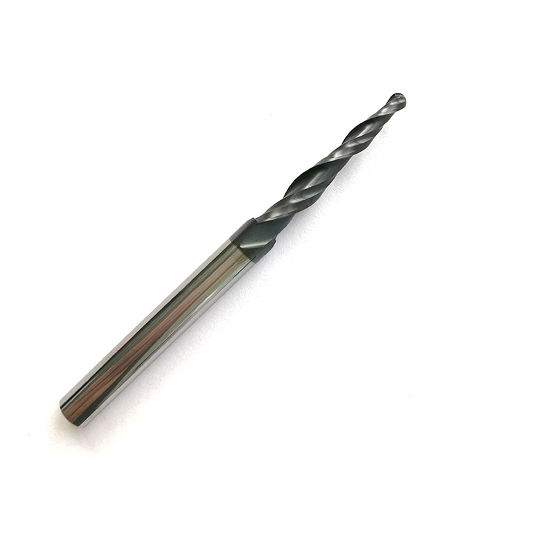 

JERRAY конические концевые фрезы R1.5*D6*30.5*75L*2F твердосплавные