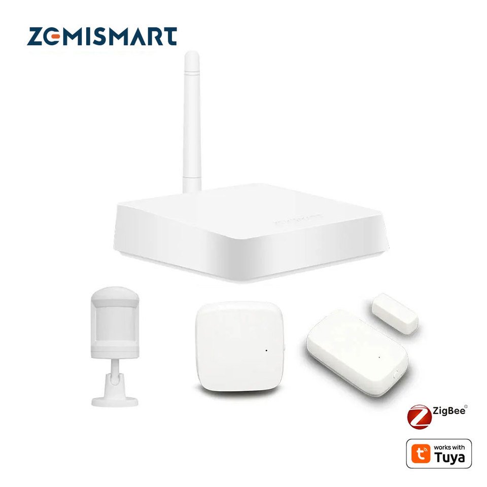 

Датчик температуры и влажности Zemismart Zigbee Hub Smart PIR