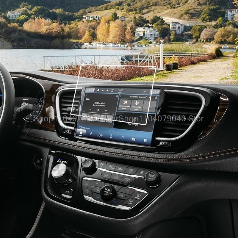 

Защитная пленка из закаленного стекла для Chrysler Pacifica 2021-2023 10,1 дюймовый Автомобильный gps навигатор ЖК-экран Анти-Царапины аксессуары