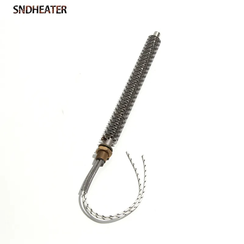 

SNDHEATER Ребристая нагревательная трубка Радиатор из нержавеющей стали 304 110 В 220 В 380 В 150 Вт/200 Вт/250 Вт/300 Вт Духовка Десять диаметров. Плавник 12мм 24мм