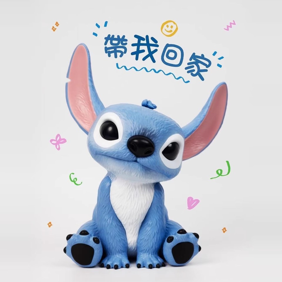 

Bandai Стич Чашки для воды и ведра из ПВХ