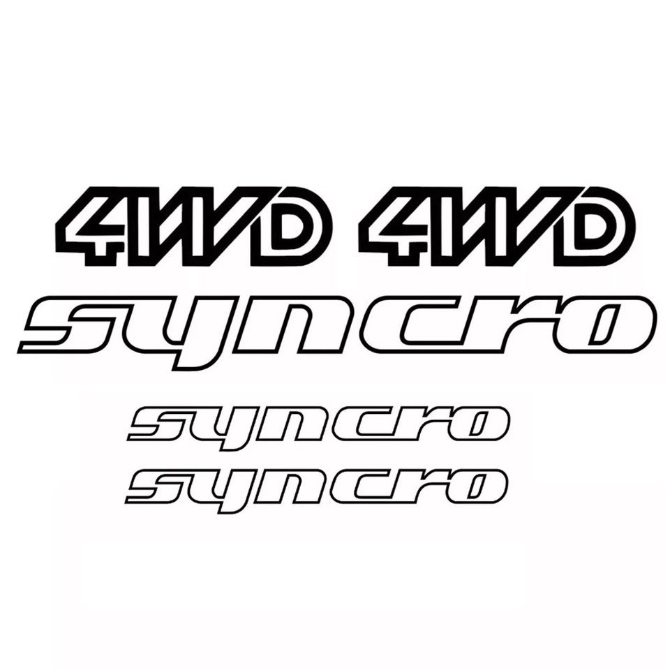 

Для набора наклеек 4WD SYNCRO ﻿