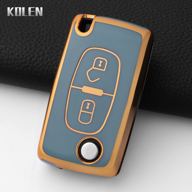 

Чехол Для Автомобильного Ключа Из ТПУ Для Peugeot 307 407 308 607 Citroen C2 C3 C4 C5 C6 C8 XSARA PICA CE523 HU83 CE536 VA2 -...