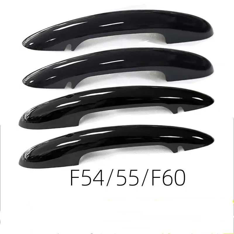 

4 шт. крышка дверной ручки для BMW Mini для Cooper F54 F55 F60 Countryman глянцевая авто внешние детали черная накладка на дверную ручку