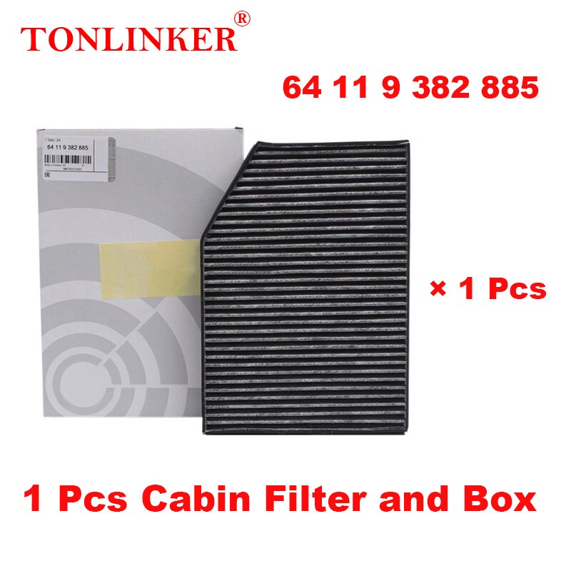 

TONLINKER салонный фильтр 64119382885 для Bmw X3 G01 2017 2018 2019 2020 2021 2022-Now xDrive 20d 20i 30i ATM 30d M40d M40i модель