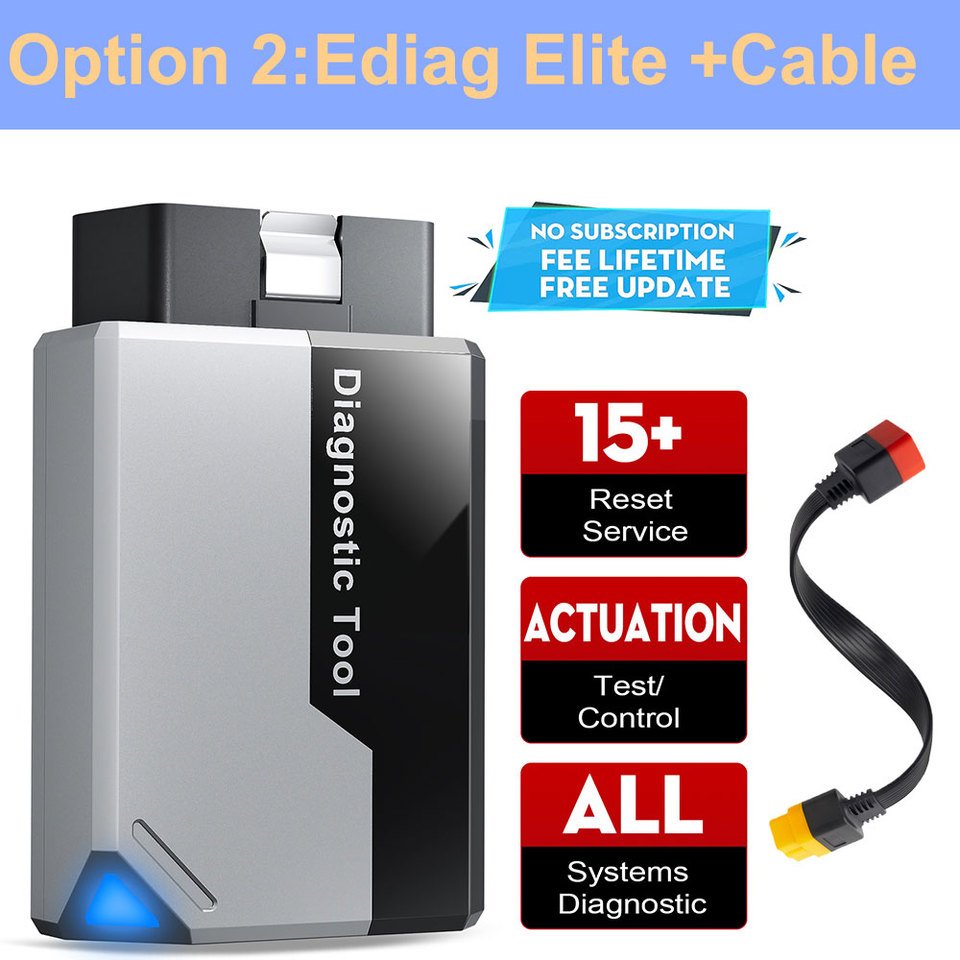 

НОВЫЙ сканер Kingbolen Ediag Elite OBD2, все системы, двунаправленный, 15+ сбросов, инструмент сканирования Bluetooth, пожизненное бесплатное обновление, ПК Thinkcar