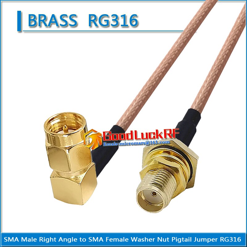 

Удлинительный кабель SMA-JW SMA-KY RG316