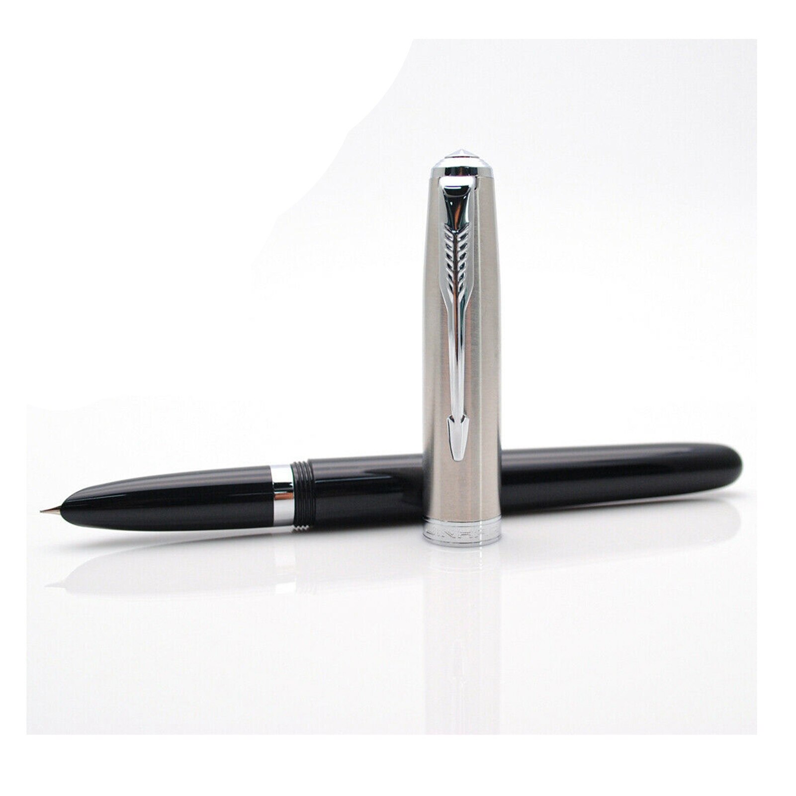 

Перьевая ручка Jinhao 86 серебристый колпачок