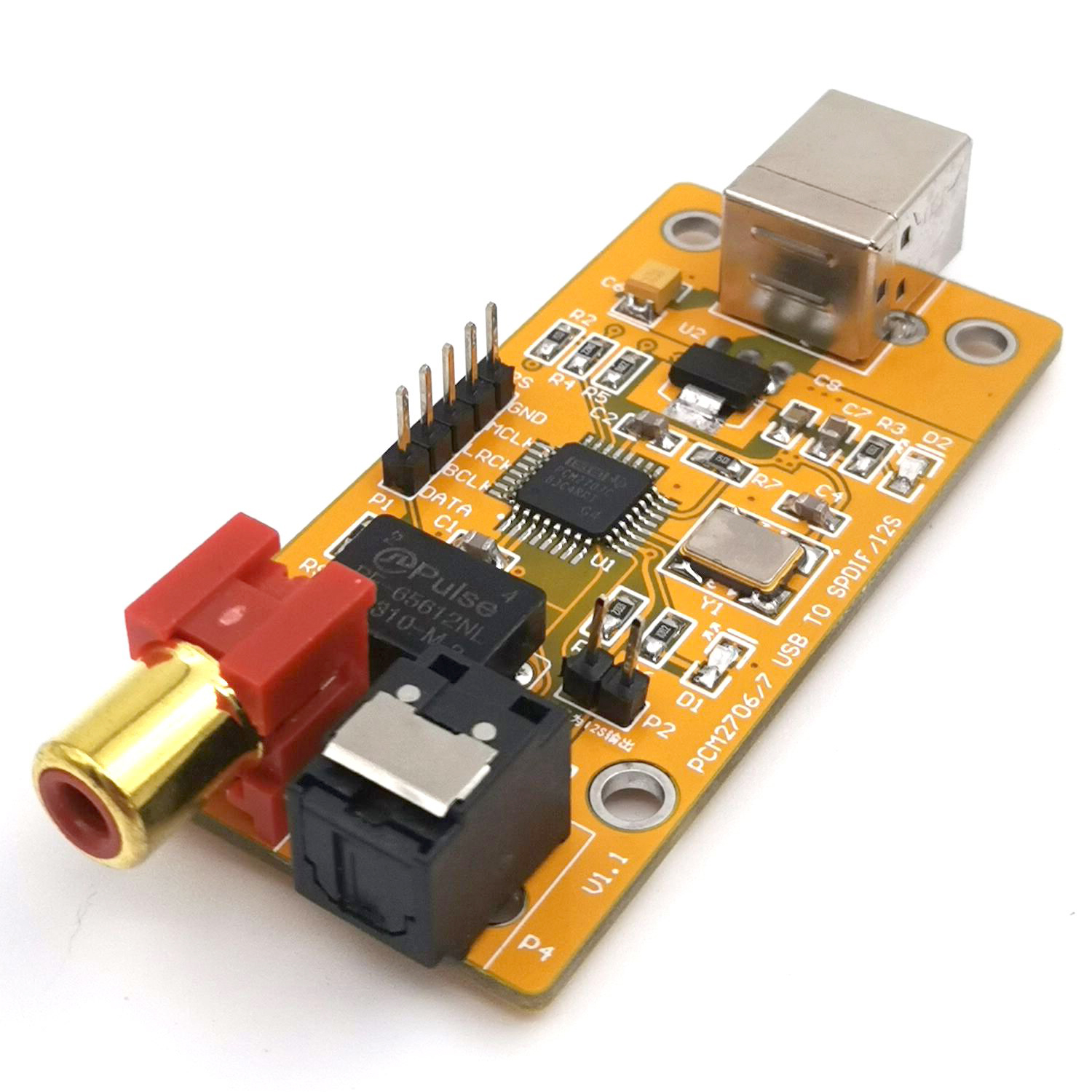 

Аудиодекодер USB PCM2707/PCM2706