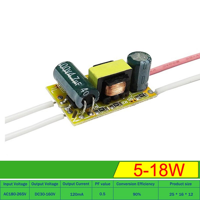 

LED драйвер постоянного тока NoEnName_Null 5-50 Вт