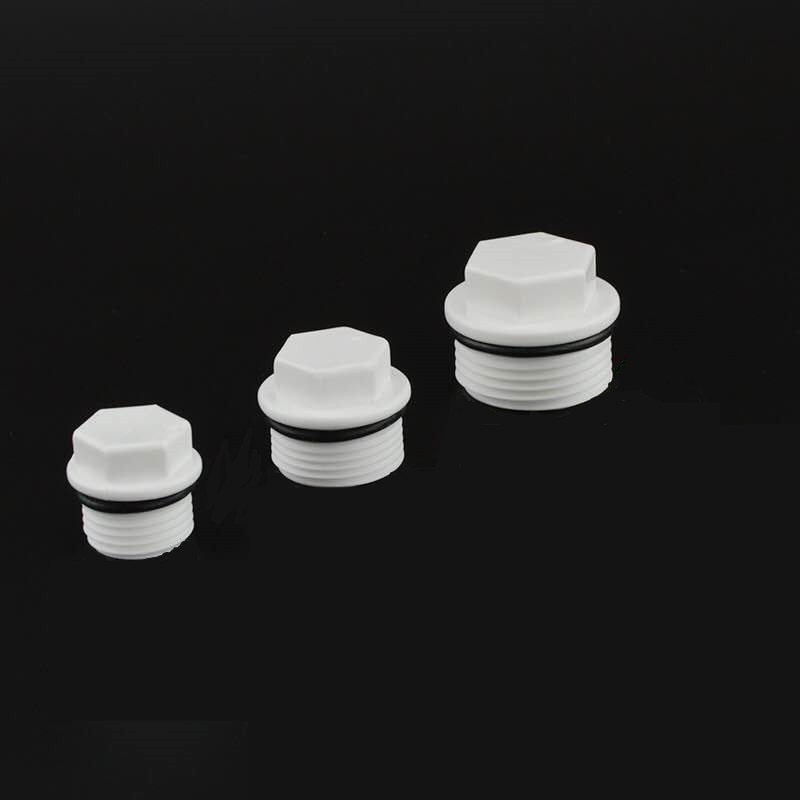 

Пластиковый переходник резьбы BSP 1/2", 3/4", 1"