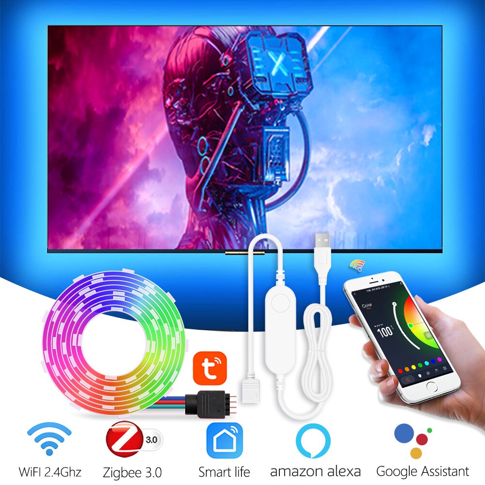 

Excellux светодиодная лента USB RGB RGBW 30 LED/м