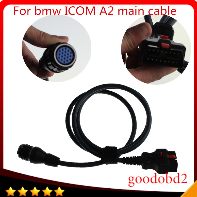 

Кабель диагностический для BMW ICOM A2, кабель для диагностики автомобиля с 16pin на 19pin, ICOM A2 + B + C
