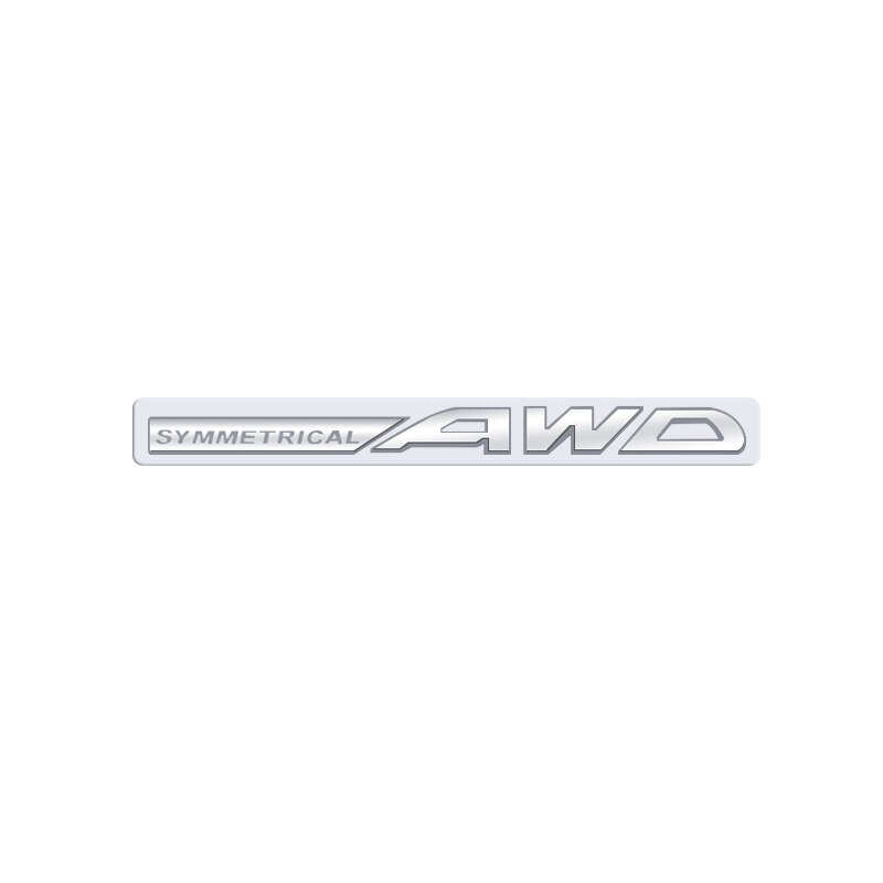 

3D для Subaru SYMMETRICAL AWD BRZ LEGACY Forester Outback WRX XV Impreza логотип эмблема металлический значок наклейка автомобильная наклейка аксессуары