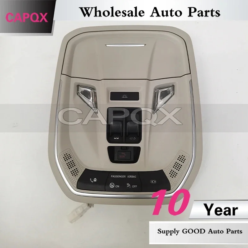 

CAPQX внутреннее чтение фотоэлементов для Great Wall Haval H6 Haval Jolion крыша купол фотоэлемента солнечная крыша лампа для чтения в сборе бежевого цвета
