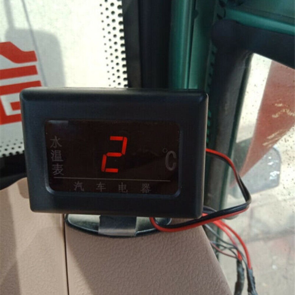 

Универсальный 16 мм 12/24 В Автомобильный цифровой датчик температуры воды, штекер датчика температуры для автомобильного двигателя