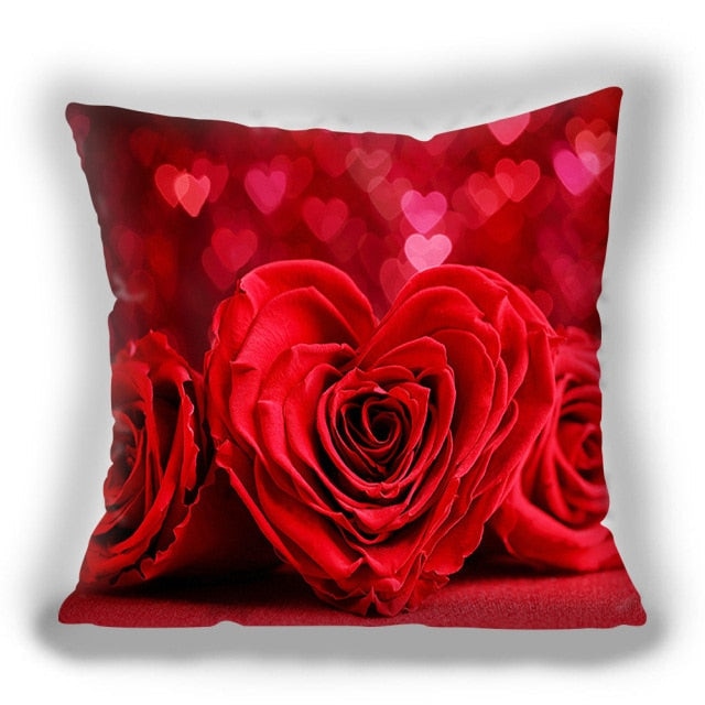 

Наволочка Red Flower 40x40 см