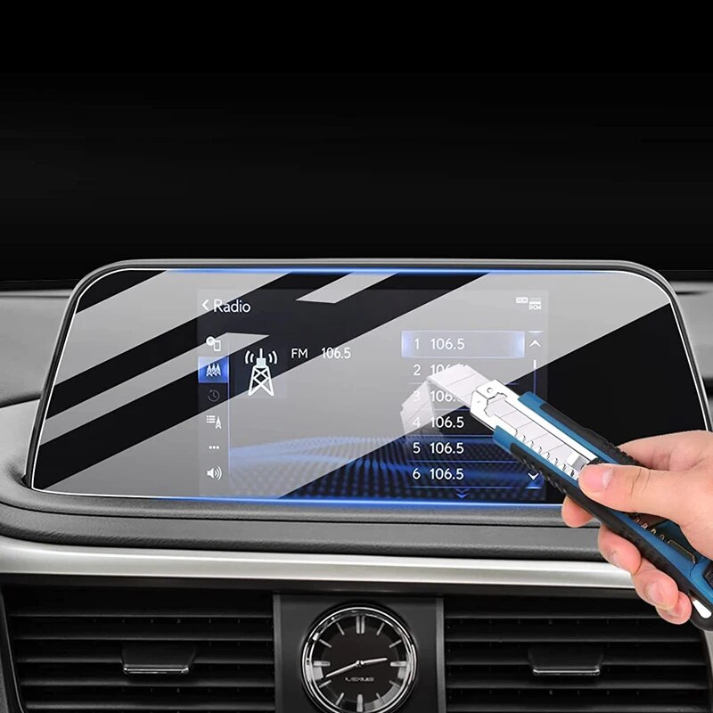 

Защита экрана из закаленного стекла для LEXUS RX350 RX450 2020 2021 2022 LCD автомобильное радио GPS навигация аксессуары для интерьера