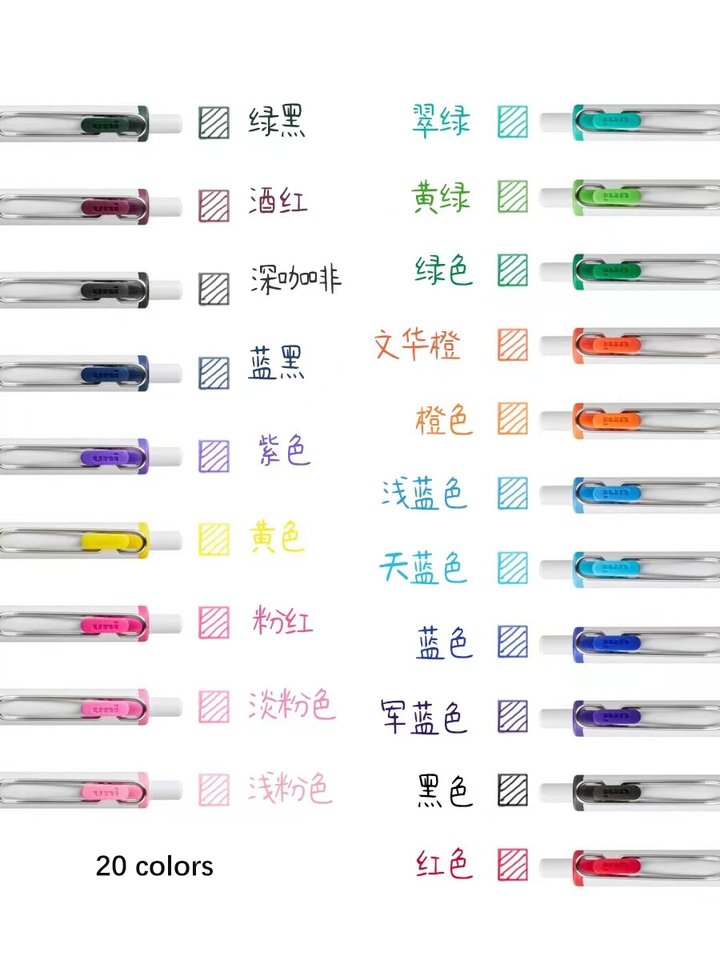 

Гелевые ручки Uni-Ball One Ink 20 шт