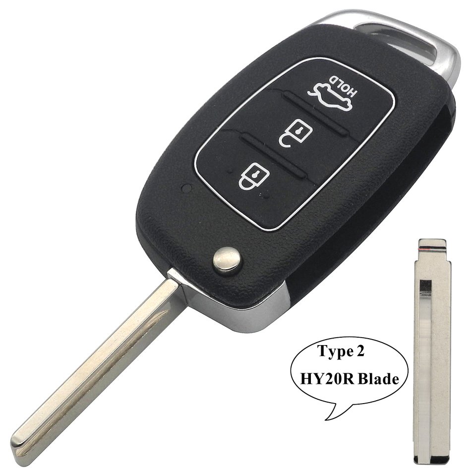 

Пульт дистанционного управления, 3 кнопки, чип ID46 433 МГц для Hyundai IX35 IX25 IX45 Elantra Santa Fe Sonata TOY40/HY20/HY14