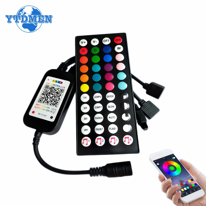 

RGB контроллер YTDMEN 12В 44 клавиши