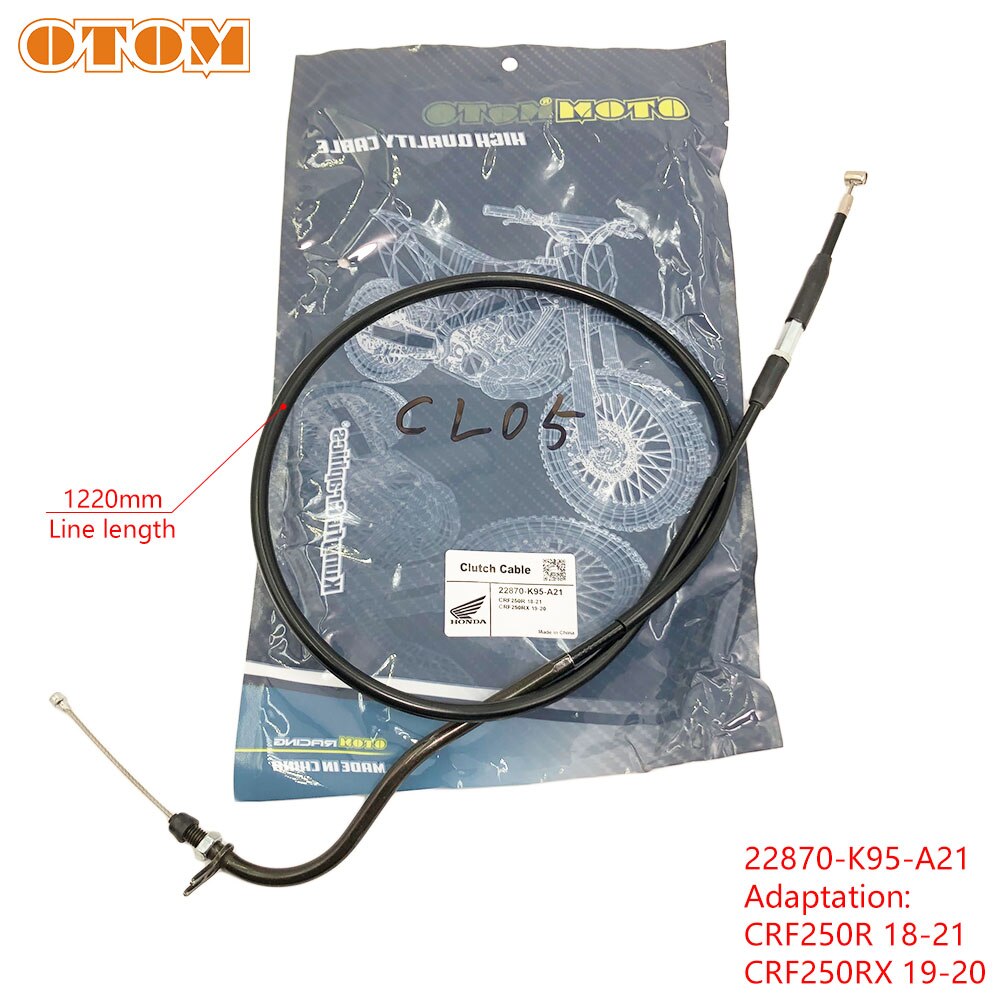 

OTOM кабель сцепления мотокросса Тяговый провод для HONDA CRF250R CRF250RX 22870-KRN-000 22870-KRN-A10/A40/A80 22870-K95-A21 питбайк