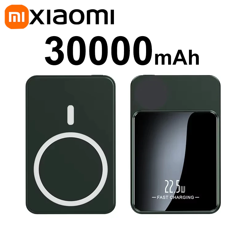 

Магнитный внешний аккумулятор Magsafe для iPhone 12, 13, 14, 15, Xiaomi, Samsung, 20000 мАч
