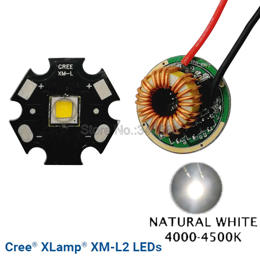 

LED лампа Veromount XML-W-16MM 10 Вт