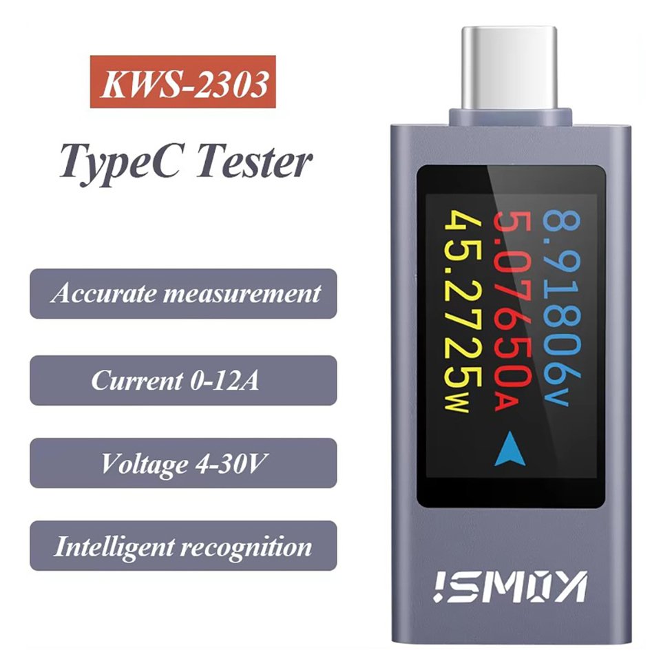 

Измеритель тока и напряжения RUIBOZHI KWS-2303C