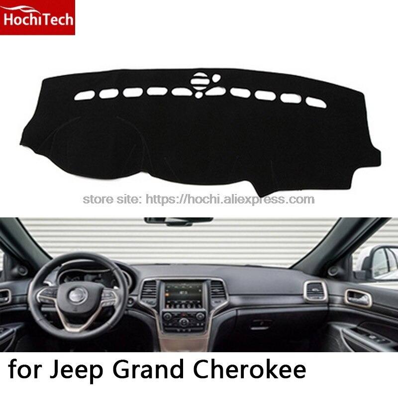 

HochiTech для Jeep Grand Cherokee SRT коврик для приборной панели Защитная накладка Подушка для тента Фотофибизм Pad аксессуары для стайлинга автомобилей